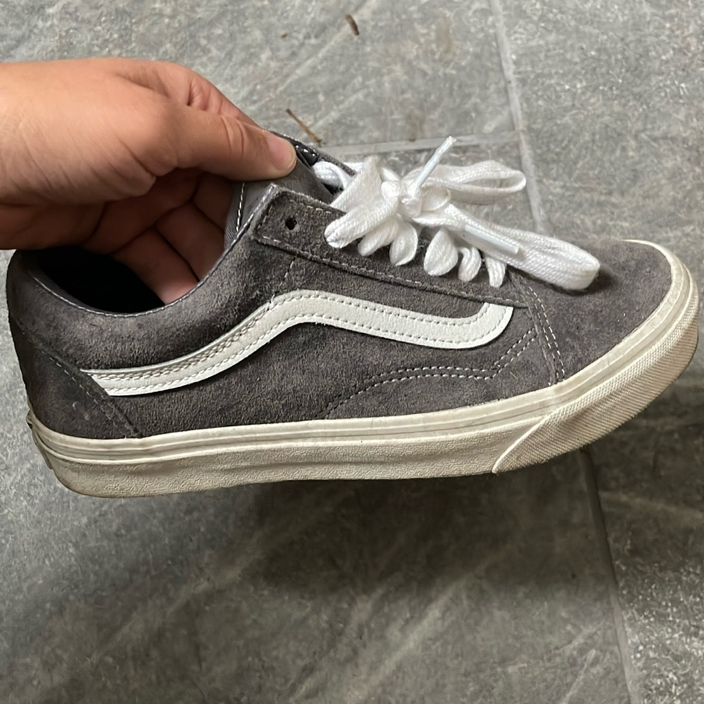 Gray Old Skool Vans